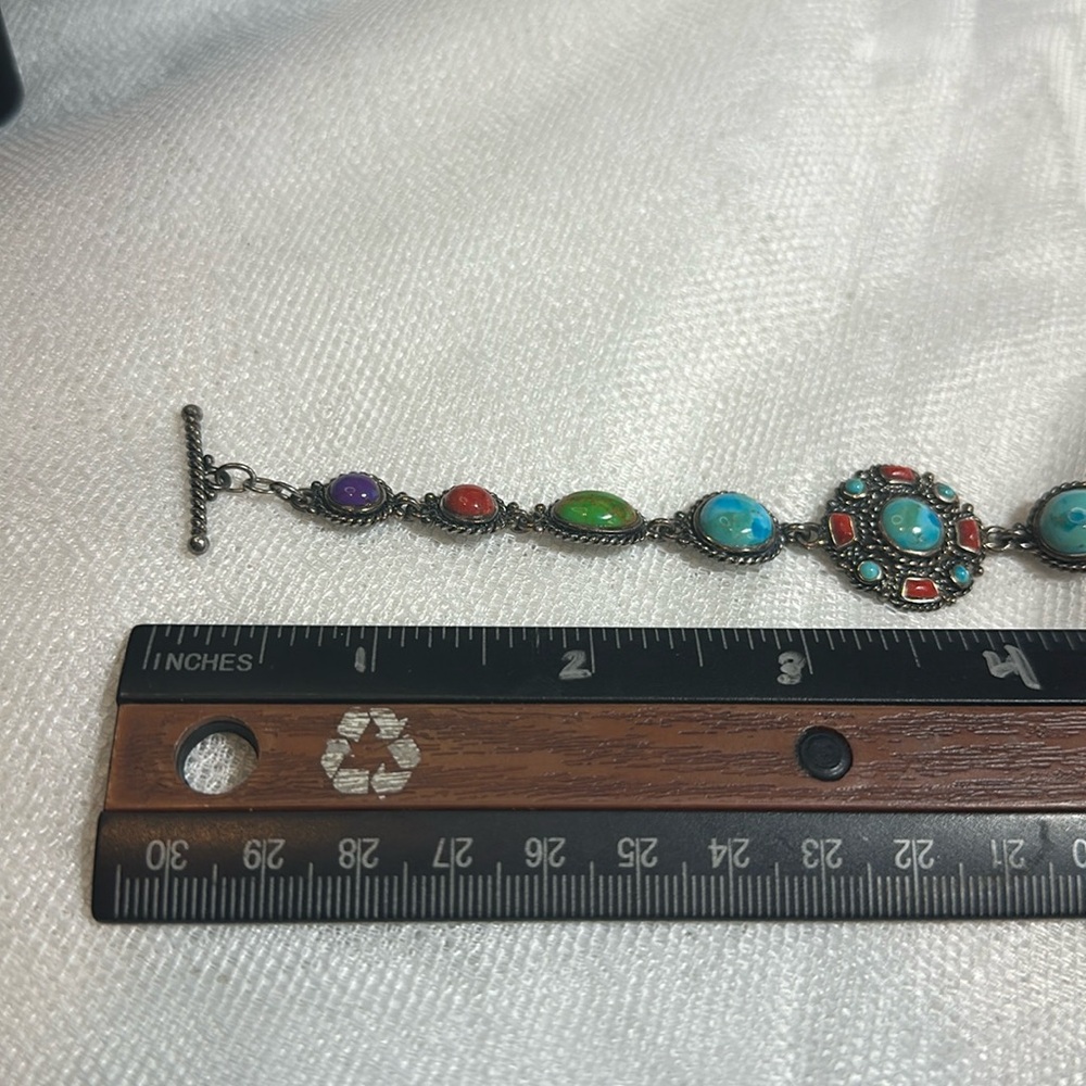 Sterling Silver bracelet 925 NK Thailand - Picture 4 of 8